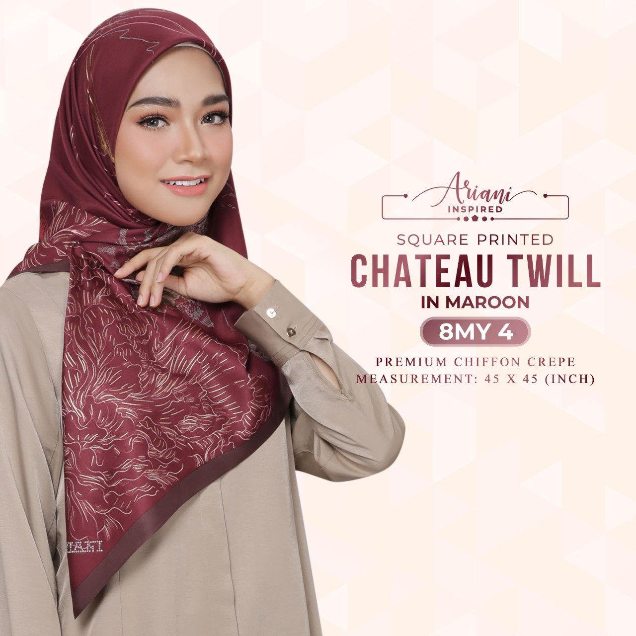 Ariani Printed Chateau Twill SQ Collection