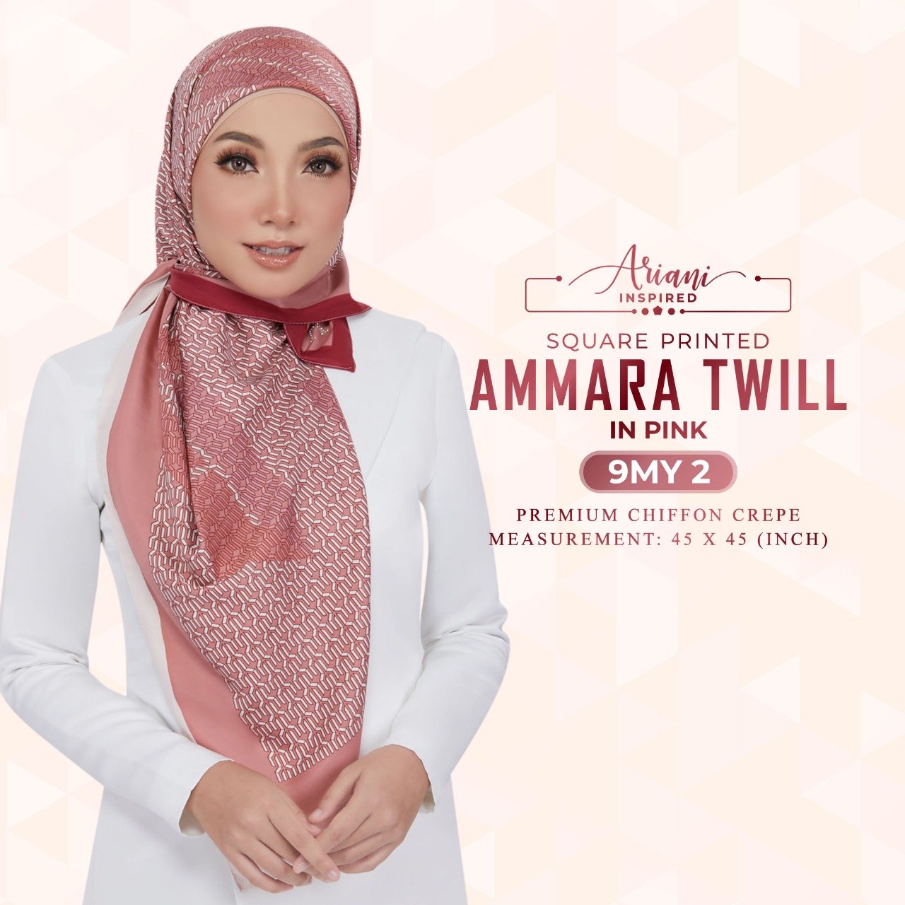 Ariani Printed Ammara Twill SQ Collection