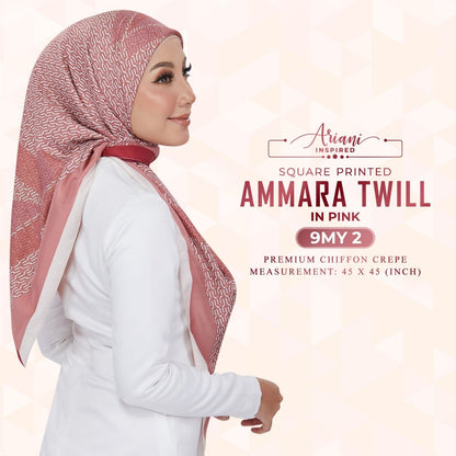 Ariani Printed Ammara Twill SQ Collection