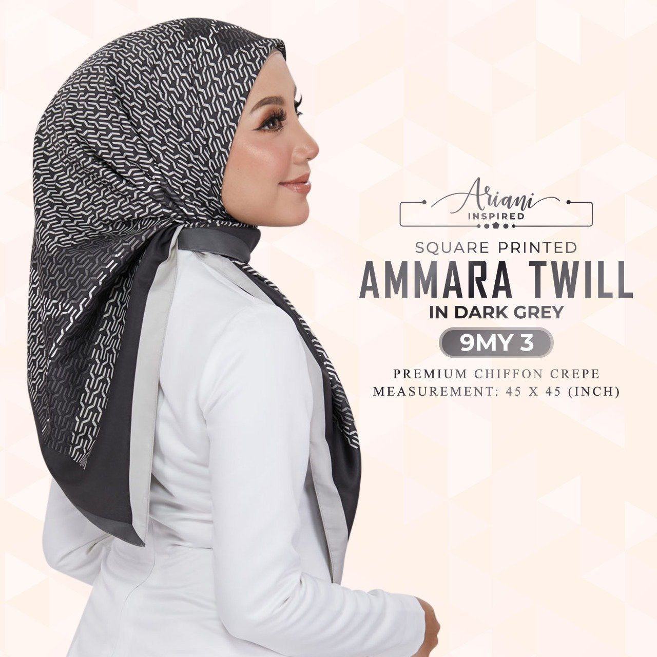 Ariani Printed Ammara Twill SQ Collection