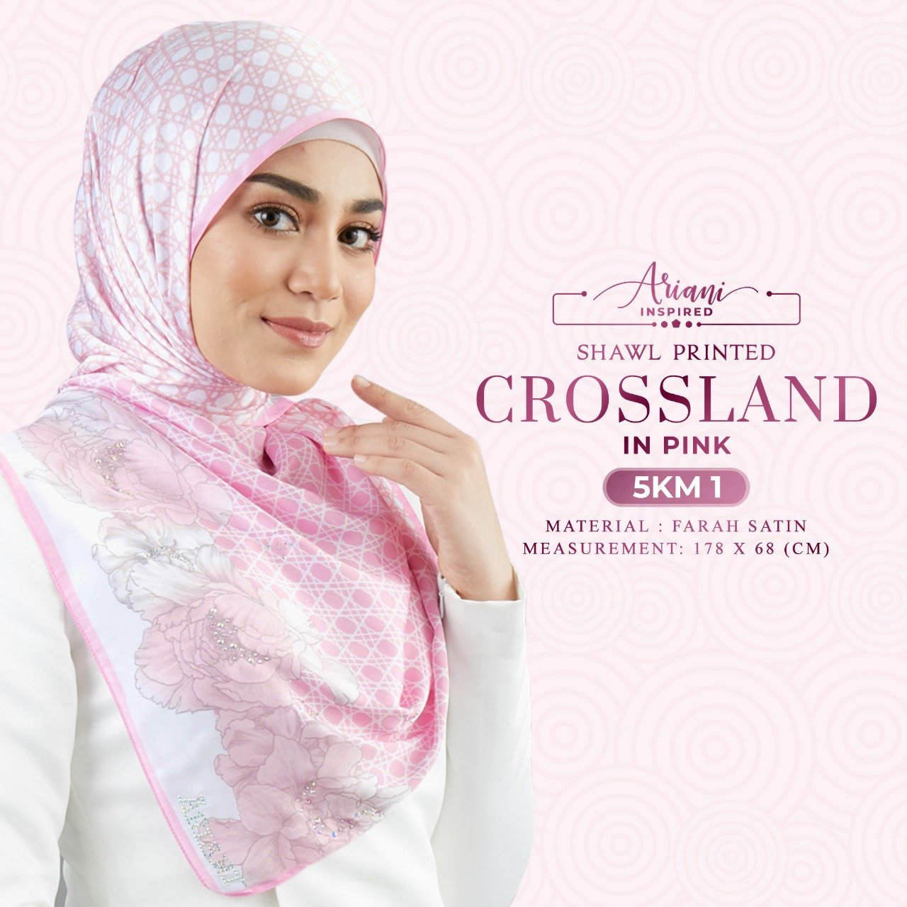 Ariani Printed Shawl Crossland Collection