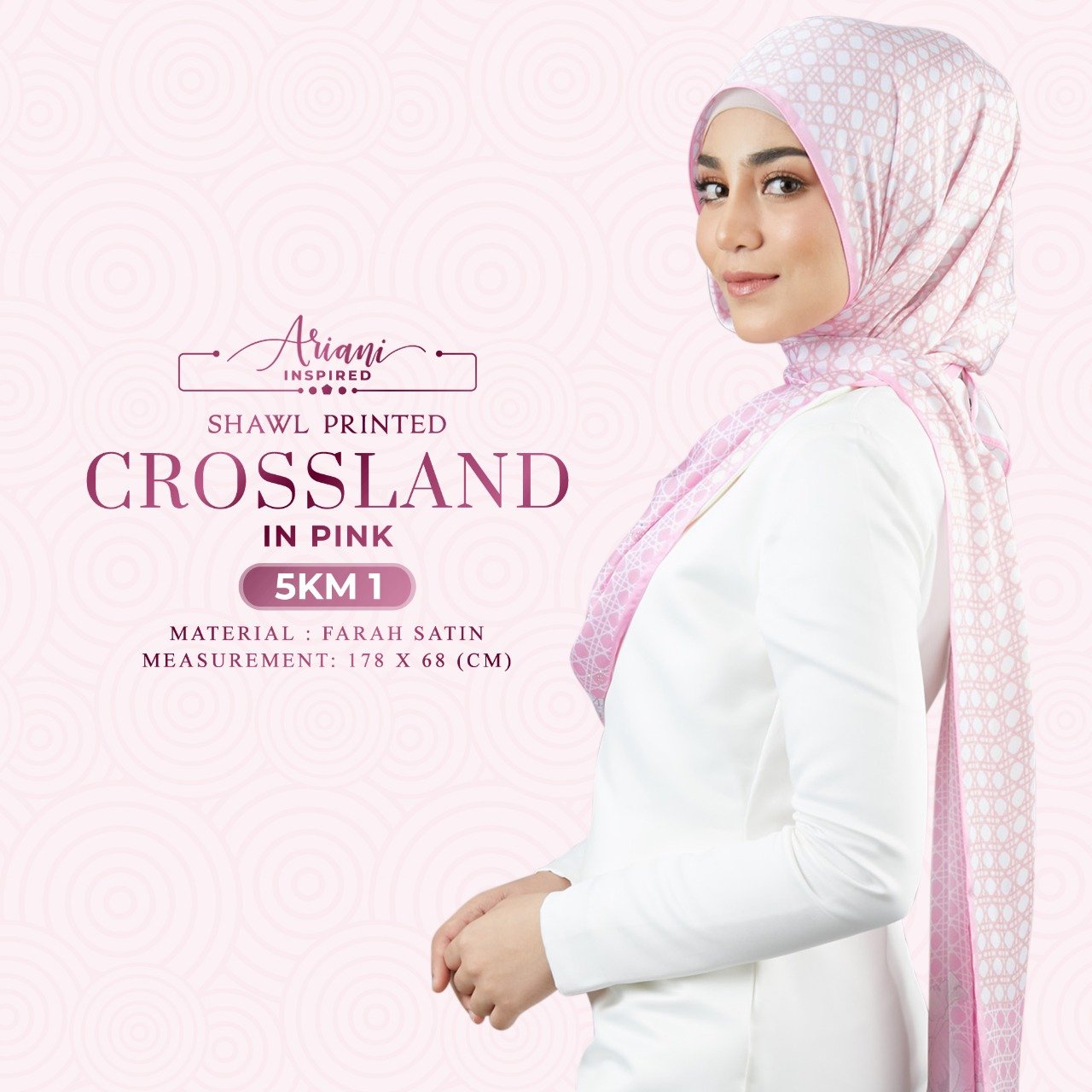 Ariani Printed Shawl Crossland Collection