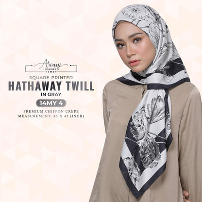 Ariani Inspired Hathaway Twill Printed SQ Collection