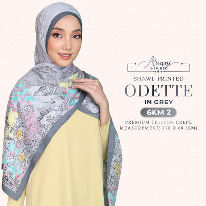 Ariani Printed Shawl Odette Collection