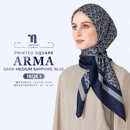 Naelofar Printed SQ Arma Collection