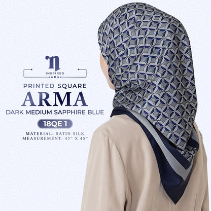 Naelofar Printed SQ Arma Collection