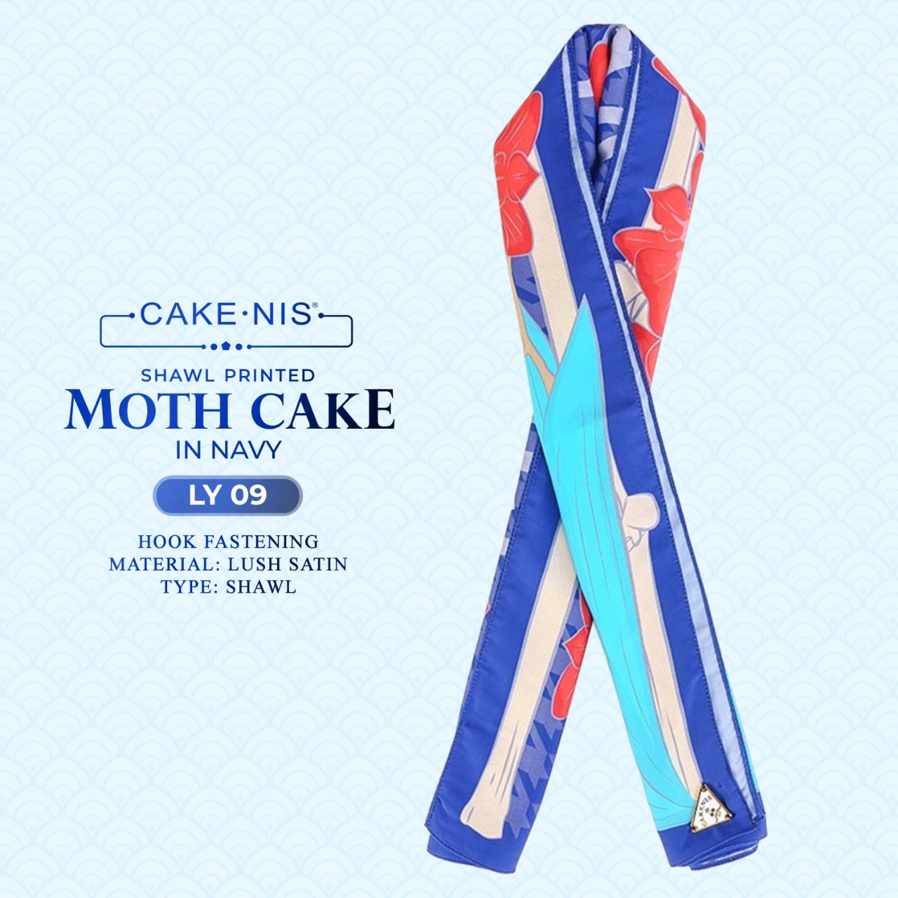 Cakenis Moth Cake Shawl Collection RM14