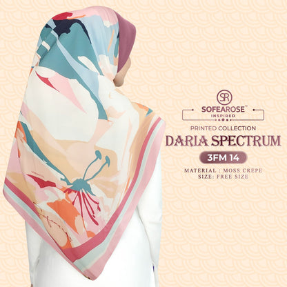 Sofearose Printed Daria Spectrum Bawal Express Instant Collection 2.0