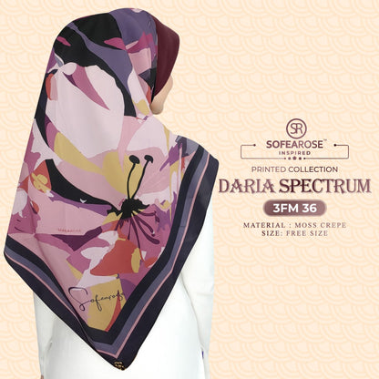 Sofearose Printed Daria Spectrum Bawal Express Instant Collection 2.0