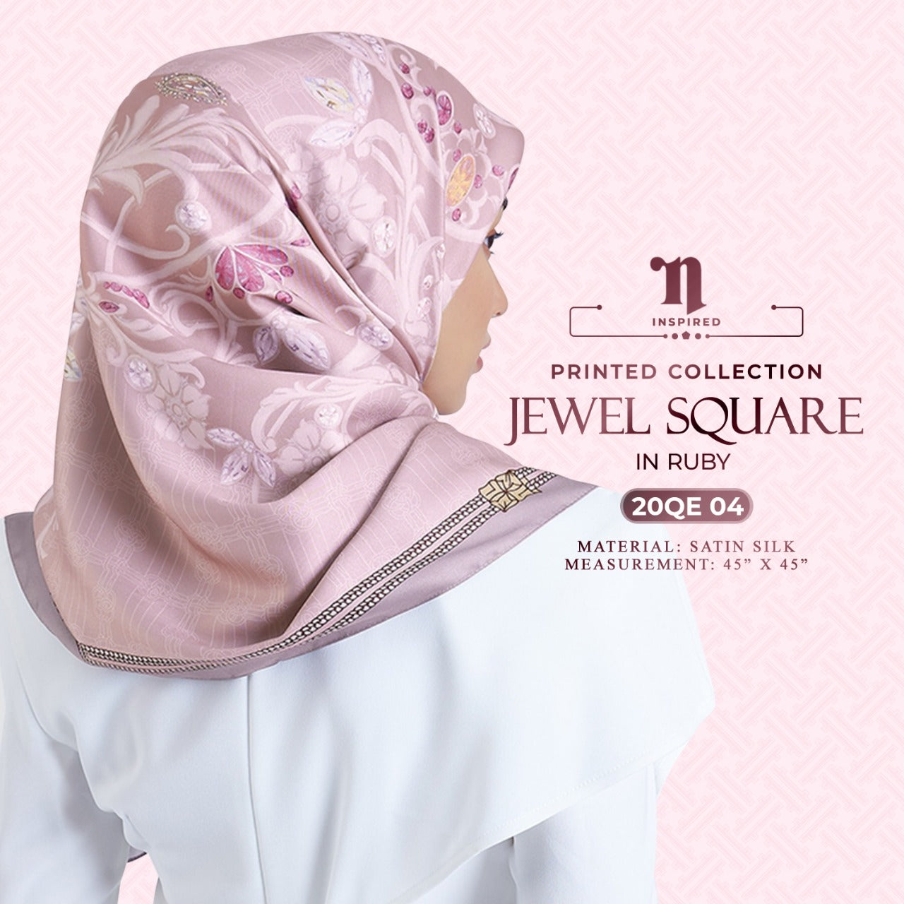 Naelofar Printed SQ Jewel Collection