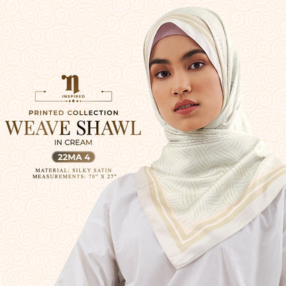 Naelofar Weave Shawl Printed Collection