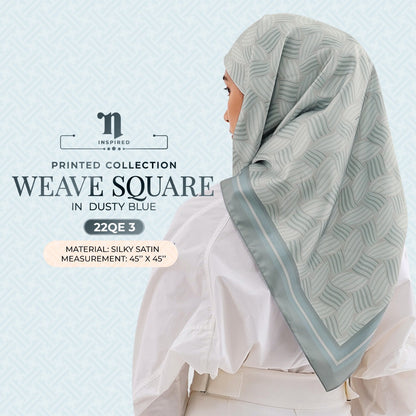 Naelofar Printed Weave SQ Collection