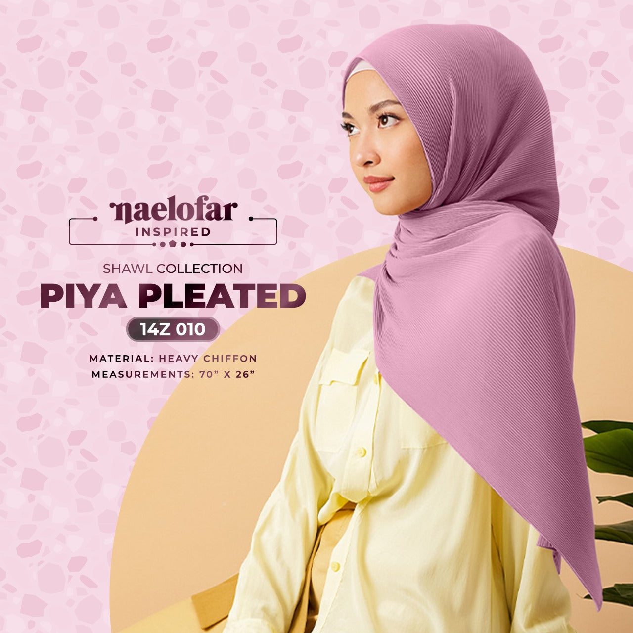 Naelofar Piya Pleated Shawl