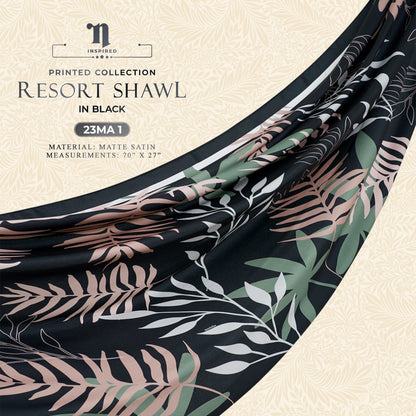 Naelofar Inspired The Resort Shawl Collection