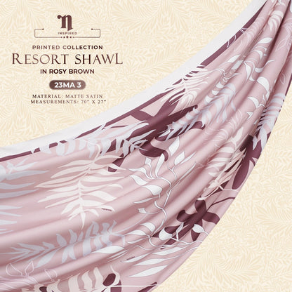 Naelofar Inspired The Resort Shawl Collection