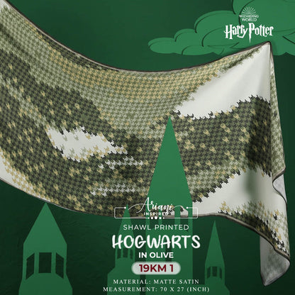 Ariani Inspired Shawl Printed Hogwarts Collection