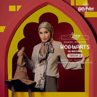 Ariani Inspired Shawl Printed Hogwarts Collection