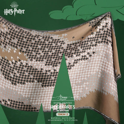 Ariani Inspired Shawl Printed Hogwarts Collection