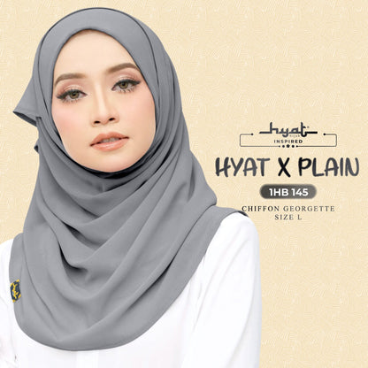 HYat Hijab Inspired X Plain Collection