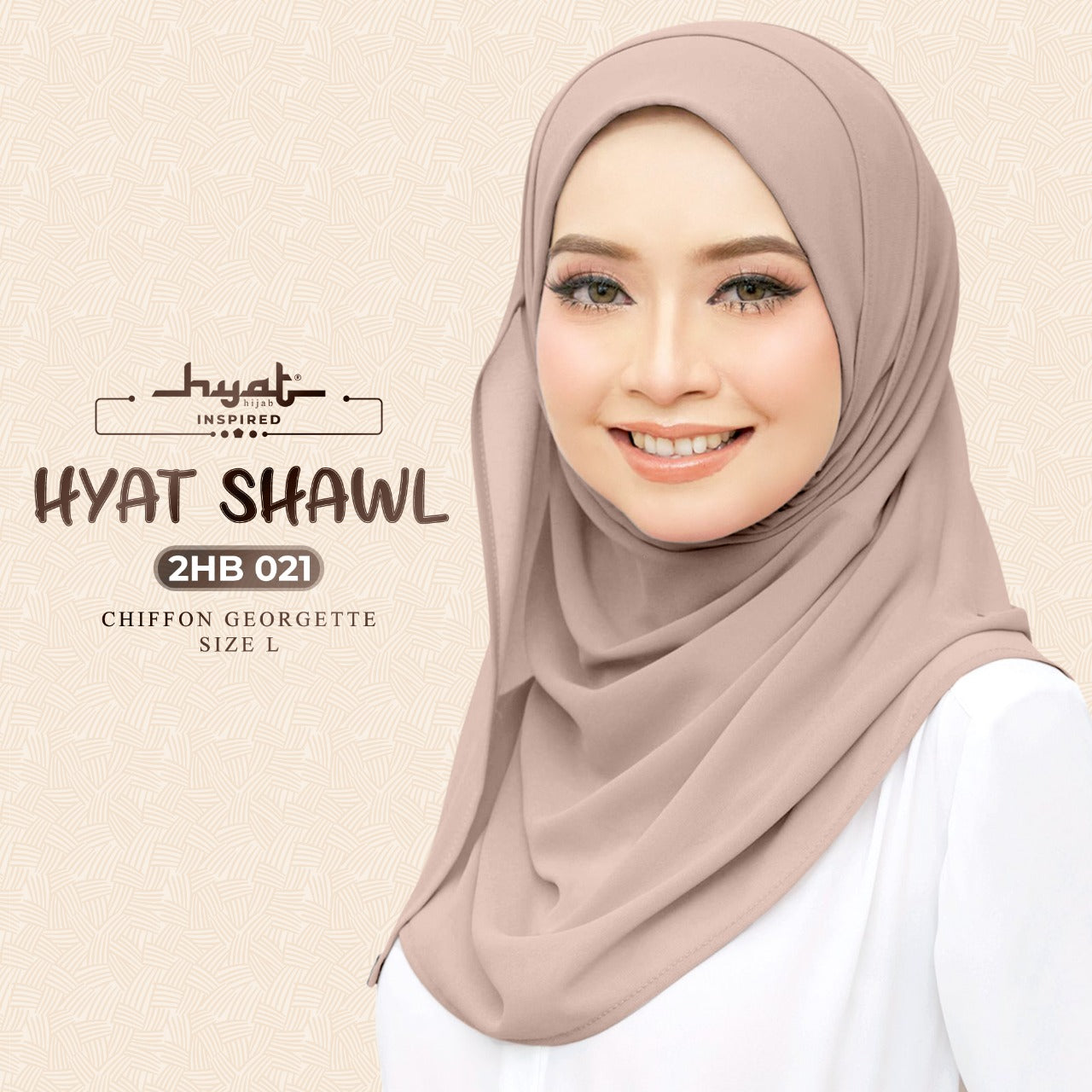 HYat Hijab Inspired Shawl Plain Collection