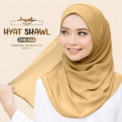 HYat Hijab Inspired Shawl Plain Collection