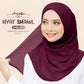 HYat Hijab Inspired Shawl Plain Collection