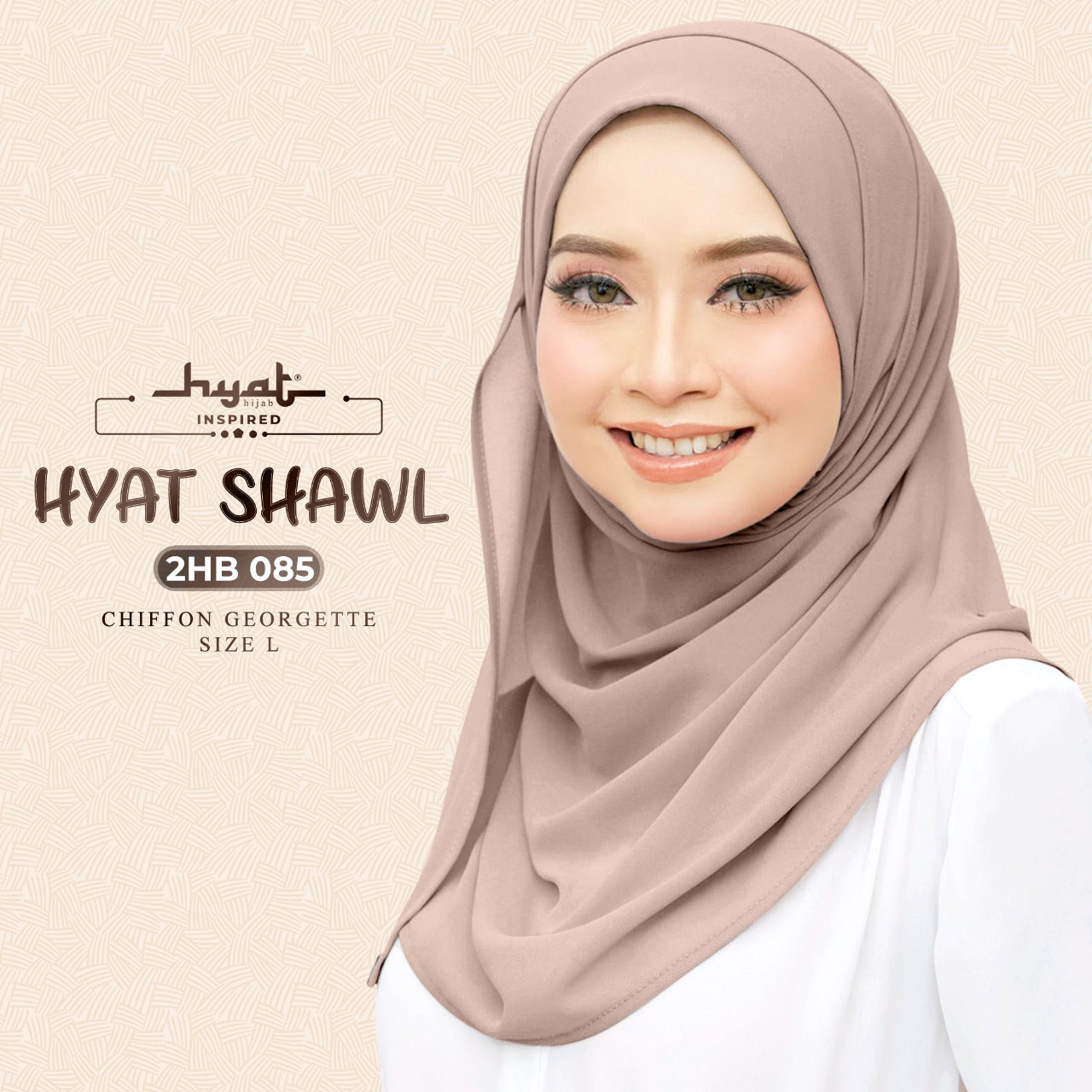 HYat Hijab Inspired Shawl Plain Collection