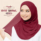 HYat Hijab Inspired Shawl Plain Collection