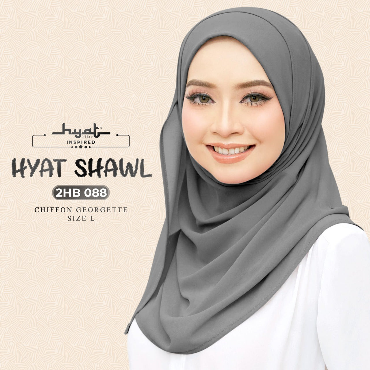 HYat Hijab Inspired Shawl Plain Collection