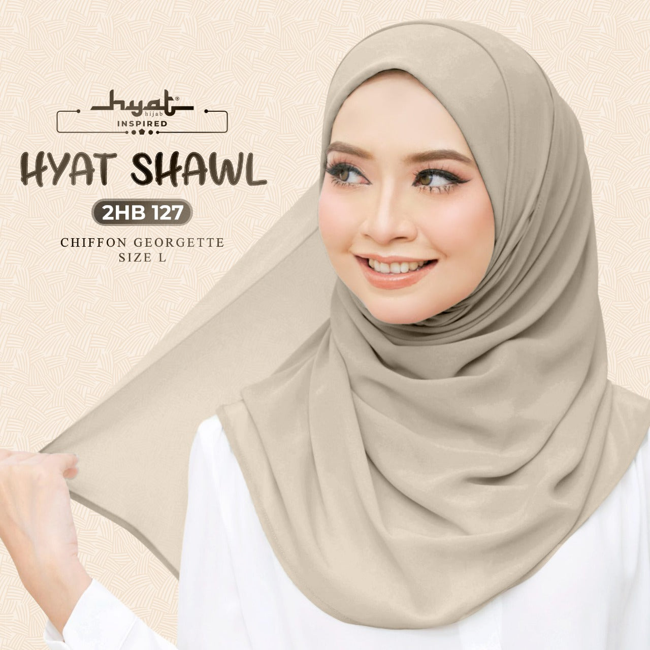 HYat Hijab Inspired Shawl Plain Collection