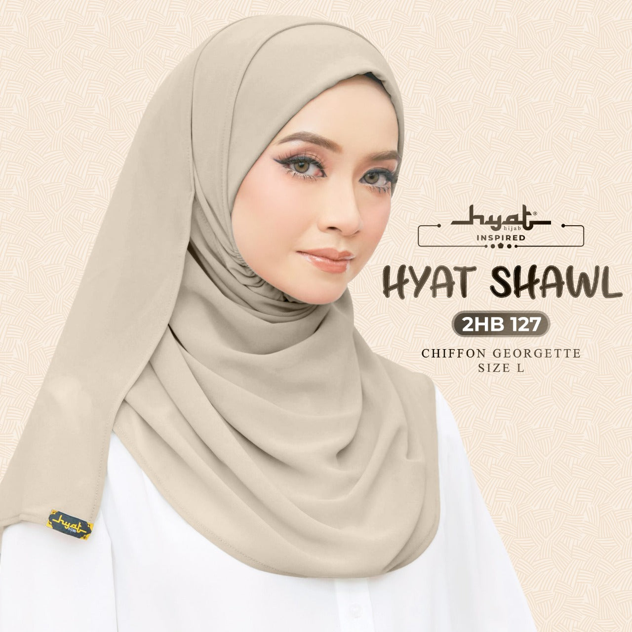 HYat Hijab Inspired Shawl Plain Collection