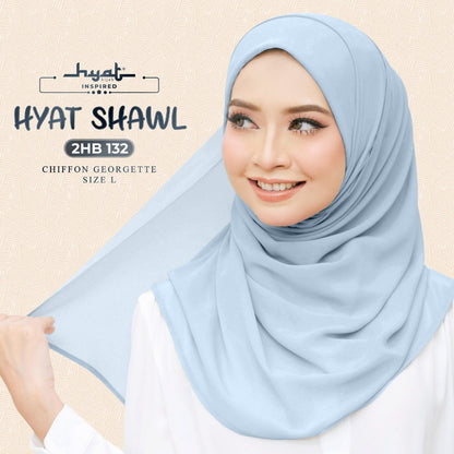 HYat Hijab Inspired Shawl Plain Collection