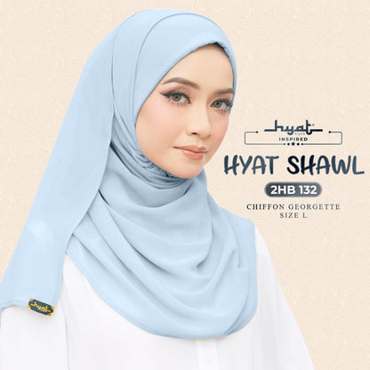 HYat Hijab Inspired Shawl Plain Collection