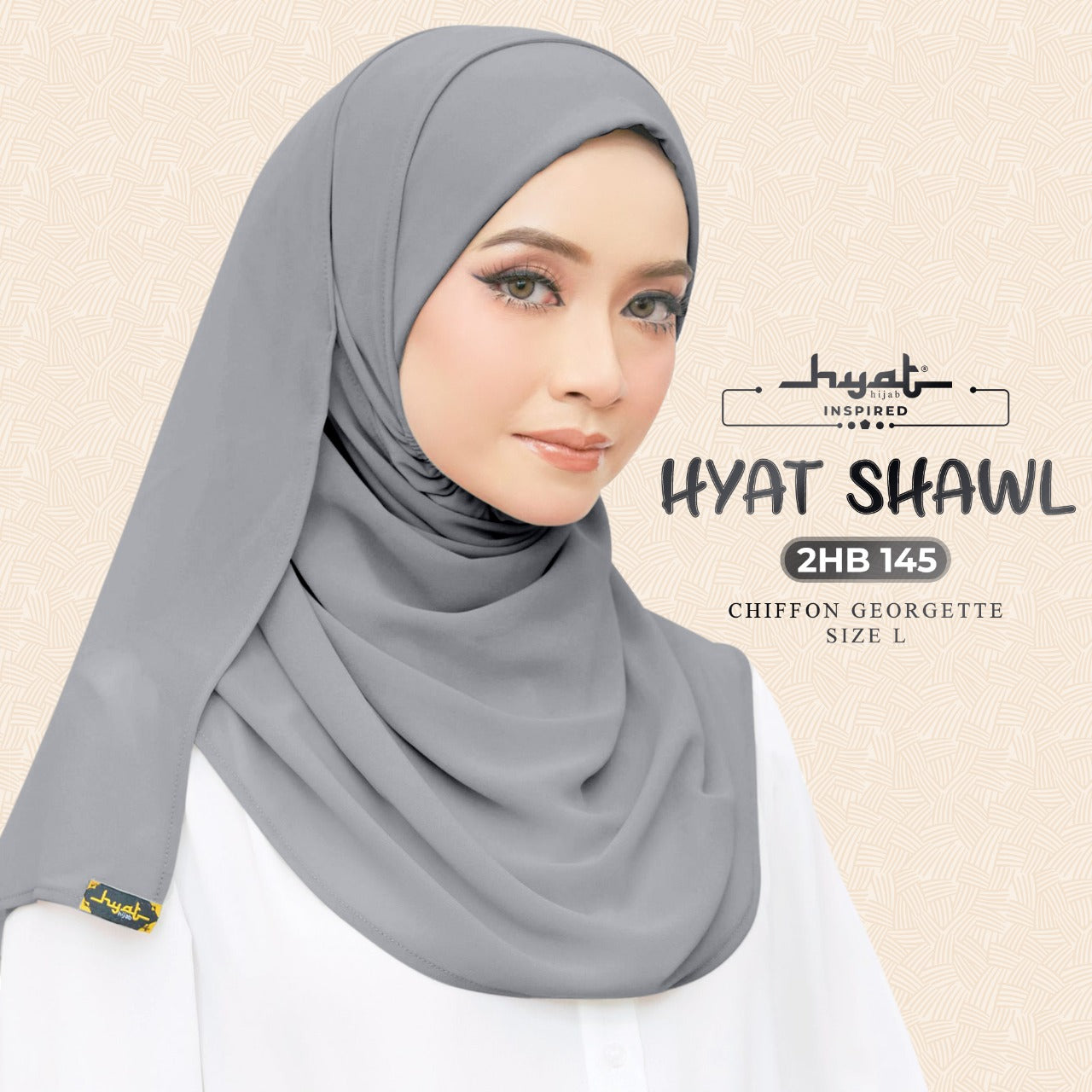 HYat Hijab Inspired Shawl Plain Collection