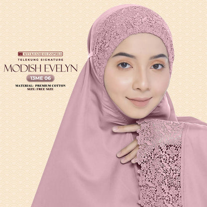 Telekung Siti Khadijah Signature Modish Evelyn Free Woven bag