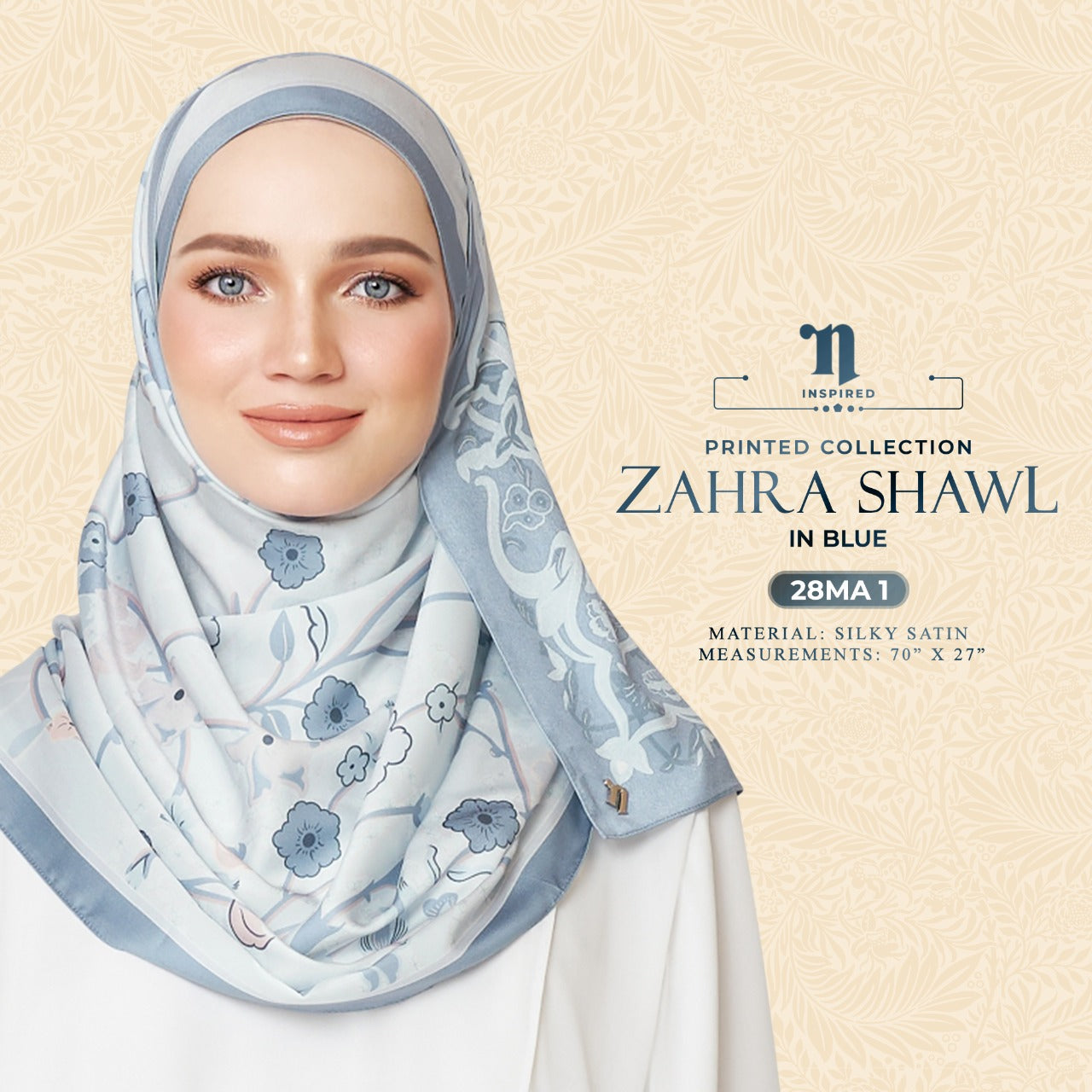 Zahra Shawl Naelofar Inspired Collection