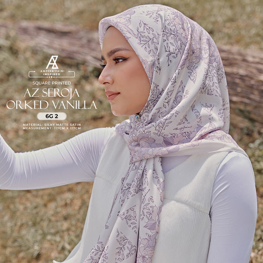 Ameera Zaini Collection AZ Seroja SQ