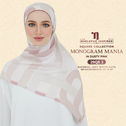 Naelofar Inspired Monogram Mania SQ Collection