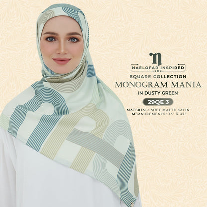 Naelofar Inspired Monogram Mania SQ Collection