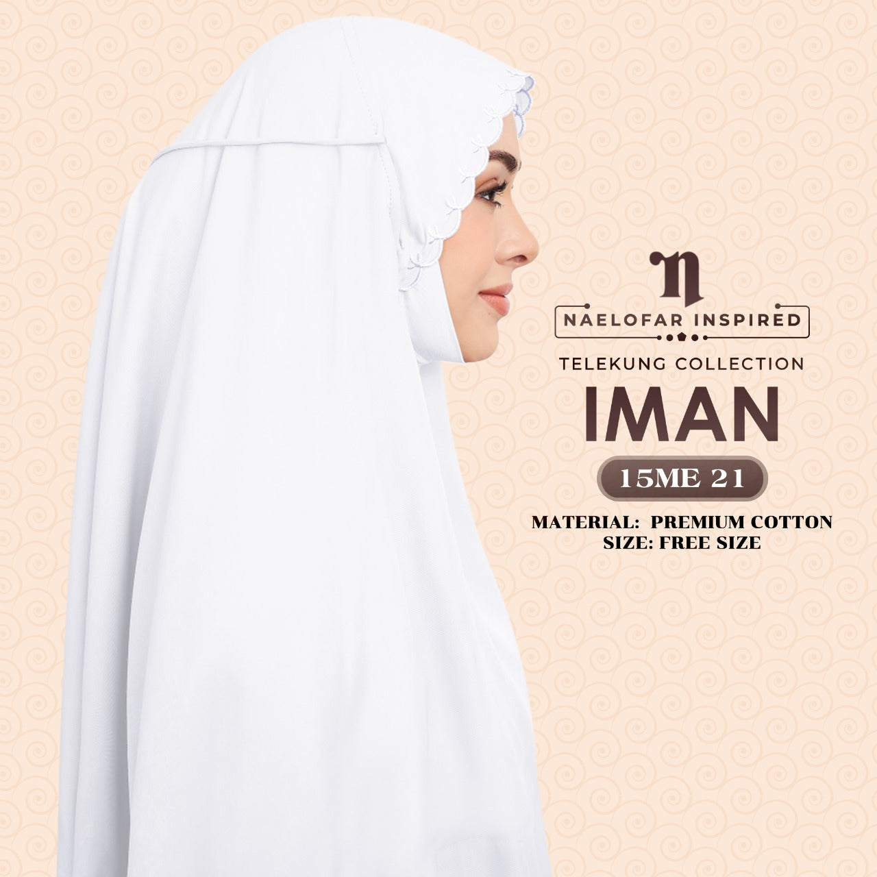 Iman Telekung Naelofar Inspired Free Paperbag