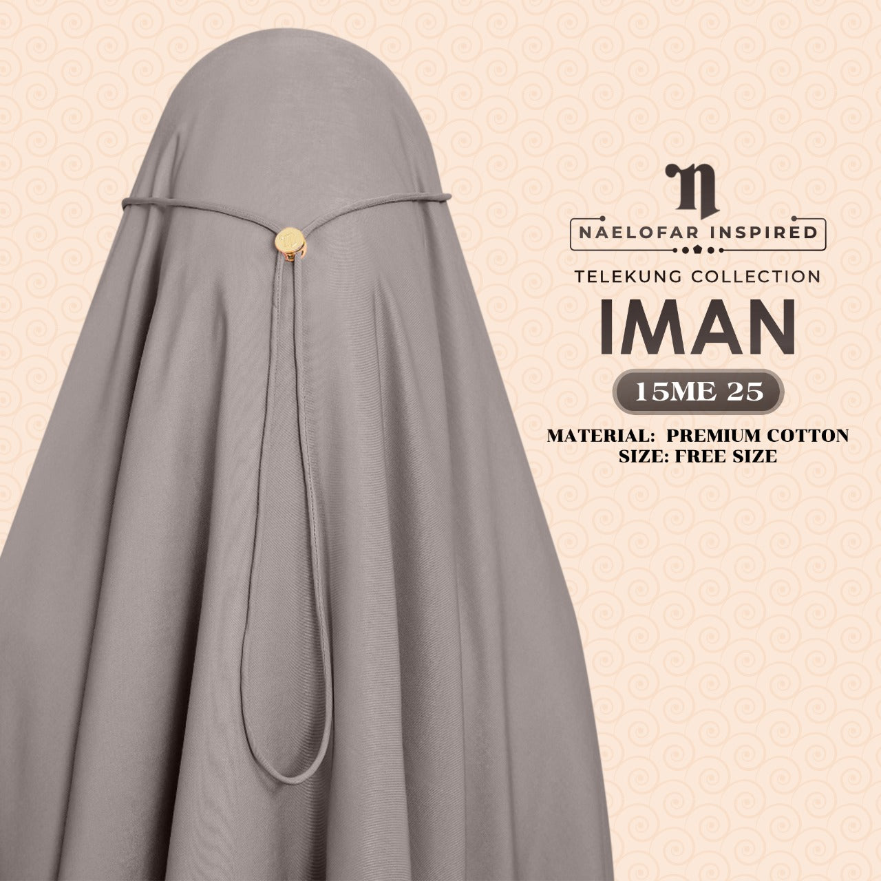 Iman Telekung Naelofar Inspired Free Paperbag