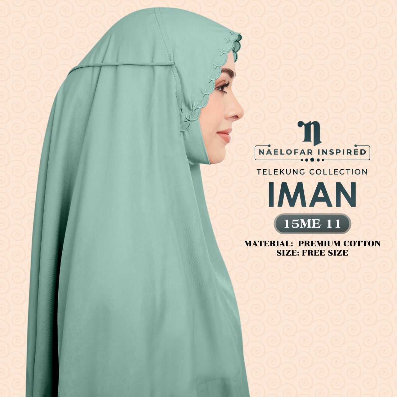 Iman Telekung Naelofar Inspired Free Paperbag