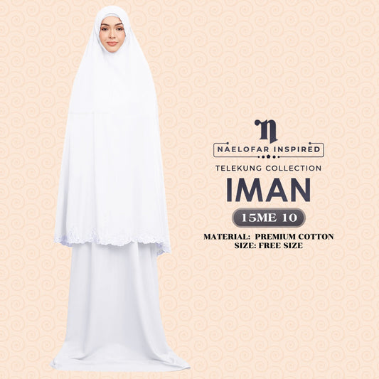 Iman Telekung Naelofar Inspired Wovenbag (15ME)
