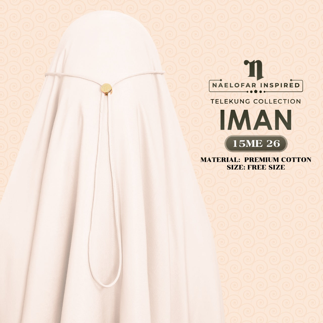 Iman Telekung Naelofar Inspired Free Paperbag