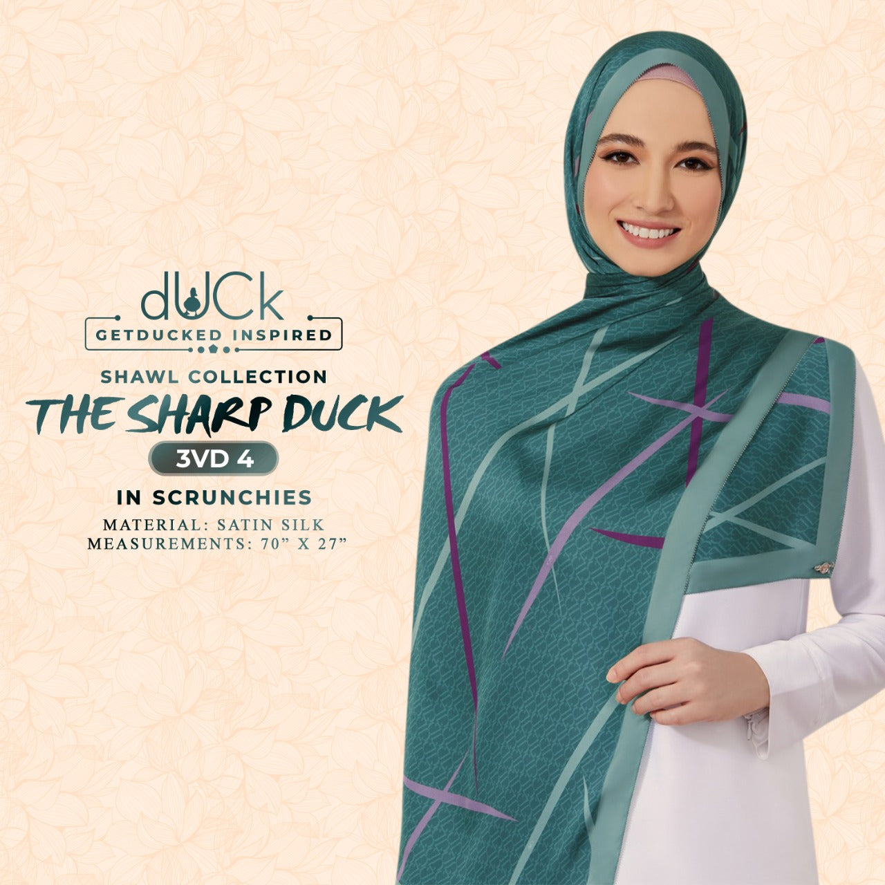 The Sharp dUCk Inspired Shawl Collection