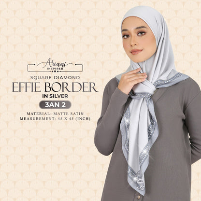 Ariani Effie Border Diamond SQ Collection