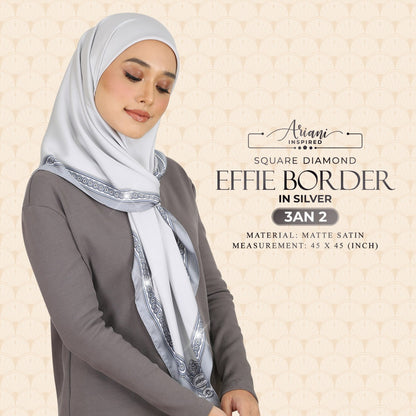 Ariani Effie Border Diamond SQ Collection