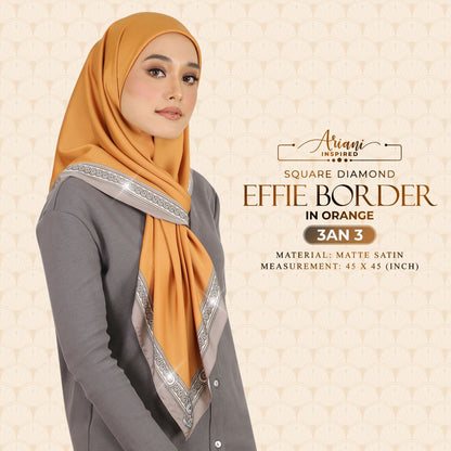 Ariani Effie Border Diamond SQ Collection