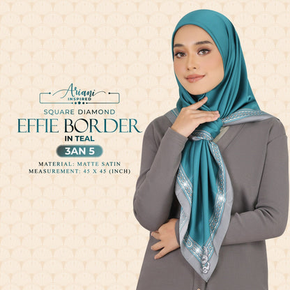 Ariani Effie Border Diamond SQ Collection