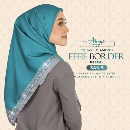 Ariani Effie Border Diamond SQ Collection